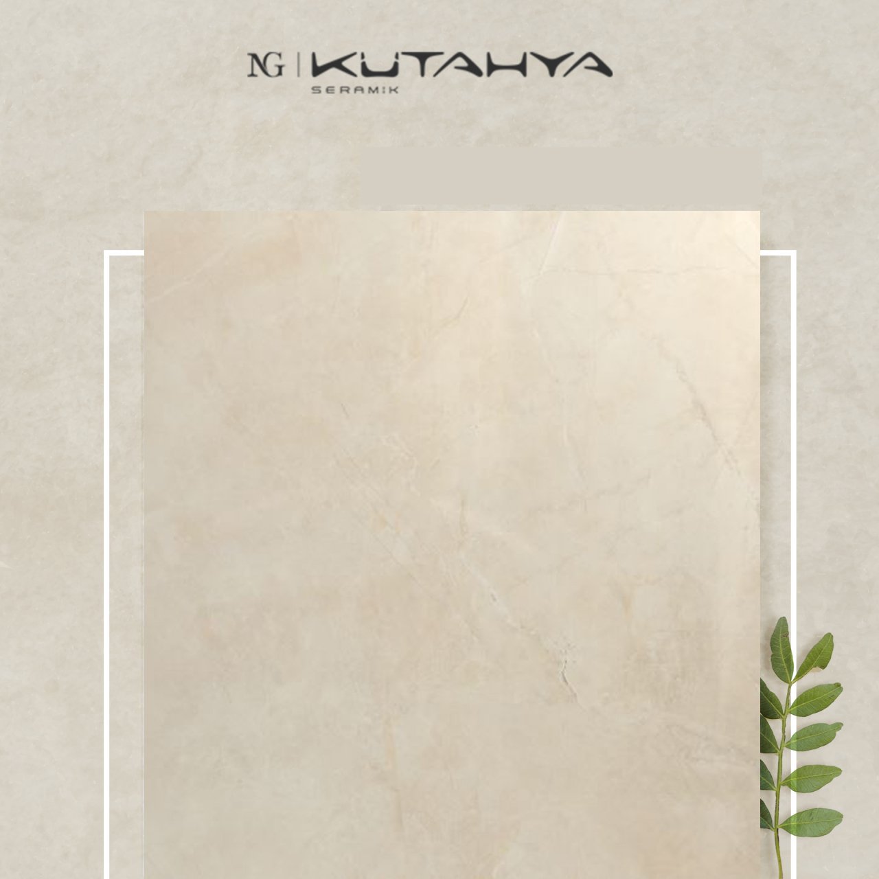 Kütahya 80x80 Royal Pulpis Bone Rektifiyeli Parlak Nano