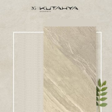Kütahya Faselis Bone Parlak Nano 60x120 (1.44 m2 Fiyatı)