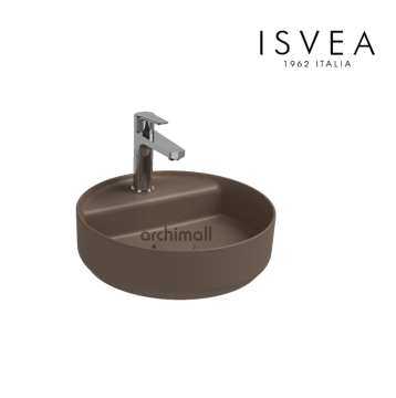 İsvea İnfinity 42 cm Tezgah Üstü Lavabo Vizon