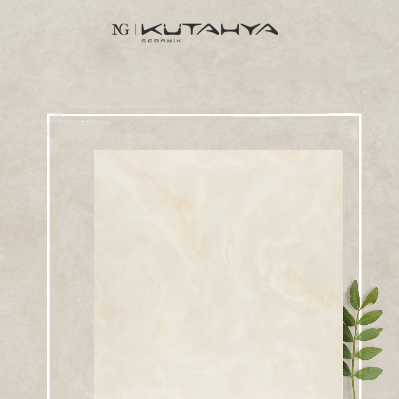 Kütahya 60*60 Onelya Beyaz Parlak Nano (1.44 m2 Fiyatı)