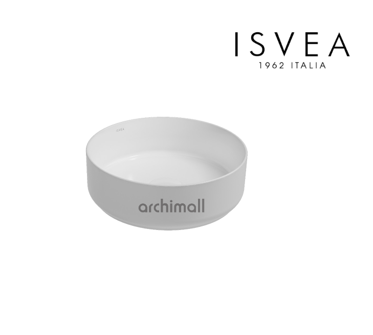 İsvea İnfinity 36 cm Tezgah Üstü Lavabo Beyaz