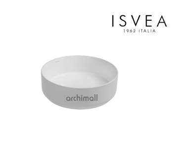 İsvea İnfinity 36 cm Tezgah Üstü Lavabo Beyaz