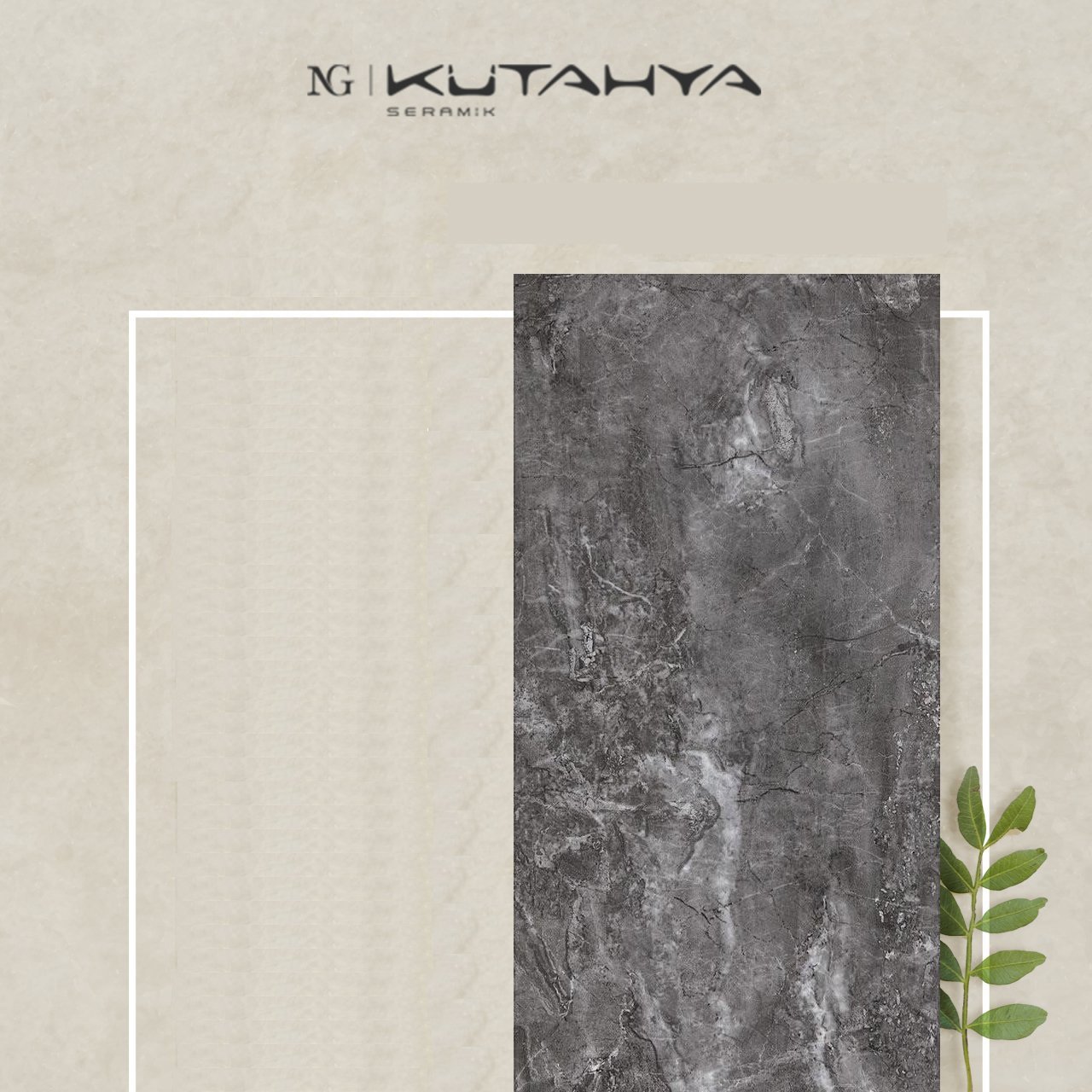 Kütahya 30x60 Elis Koyu Gri (1.62 m2 Fiyatı)