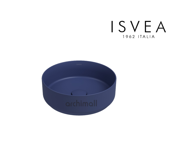 İsvea İnfinity 36 cm Tezgah Üstü Lavabo İsvea Mavisi