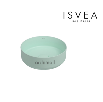 İsvea İnfinity 36 cm Tezgah Üstü Lavabo Mint