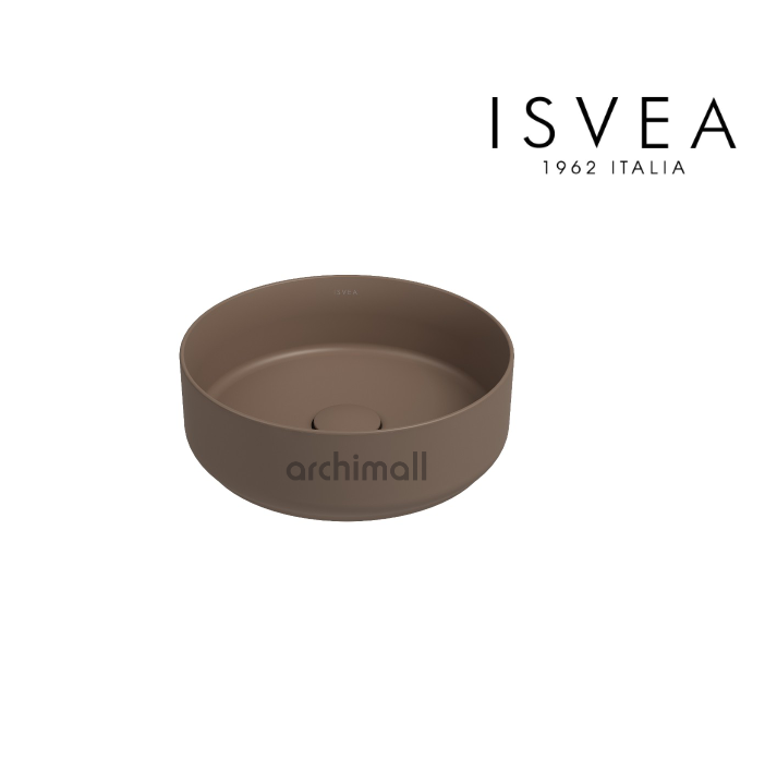 İsvea İnfinity 36 cm Tezgah Üstü Lavabo Vizon