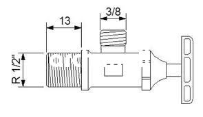Newarc Spring Krom Taharet Musluk 261621