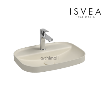 İsvea İnfinity Inset Lavabo 55 cm Fildişi