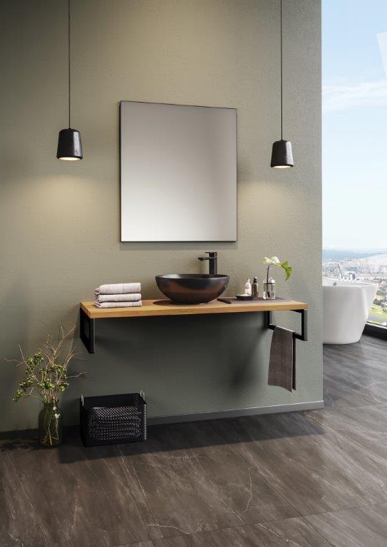 Orka Kestel 120 cm Asma Banyo Dolabı