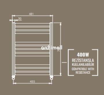 Quup Spark Granit Alüminyum Havlupan 700x483 mm