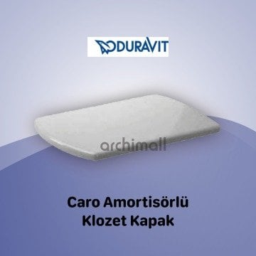 Duravit Caro Amortisörlü Klozet Kapak