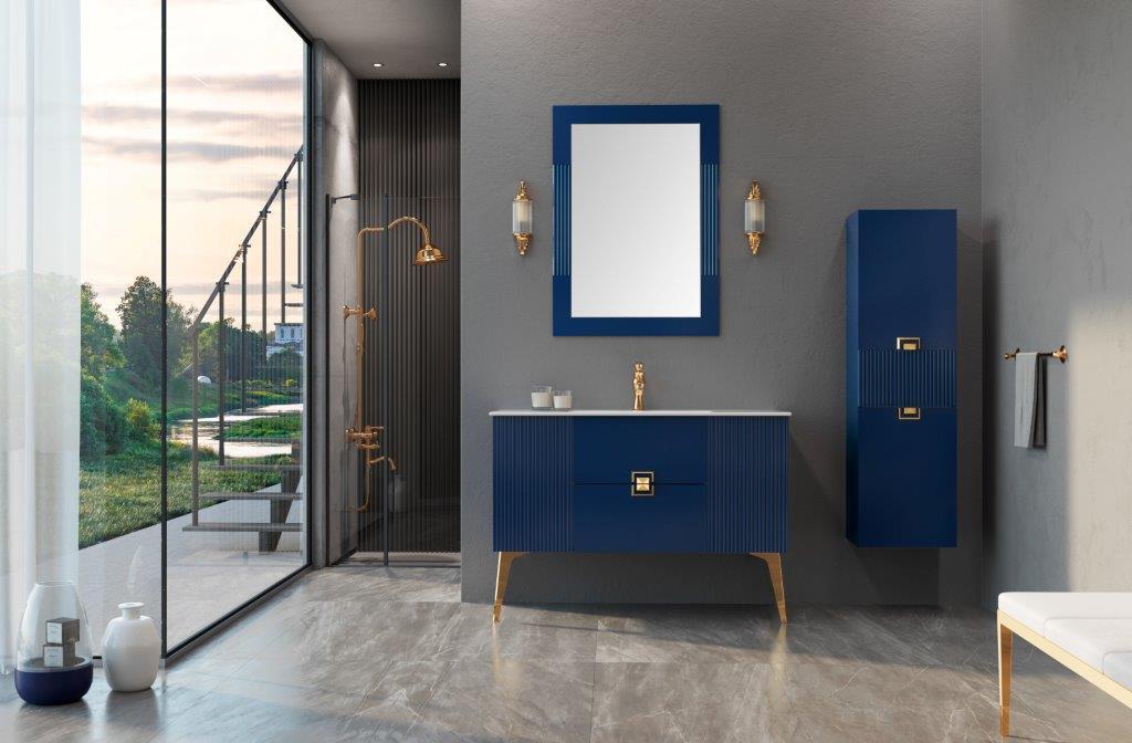 Orka Adria 100 cm Ayaklı Banyo Dolabı
