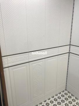 Seramiksan Victorian Mat Beyaz Royal Dekor 30x90 (1.89 m2 Fiyatı)