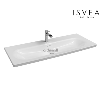 İsvea SistemaS Etajerli Lavabo 121 cm Beyaz
