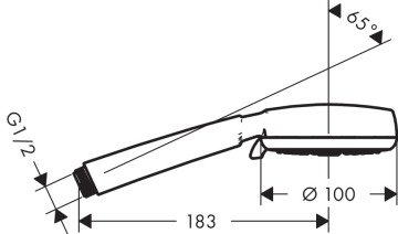 Hansgrohe Crometta 100 Vario El Duşu 26824400