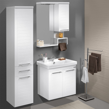 Orka Perge 65 cm Asma Banyo Dolabı