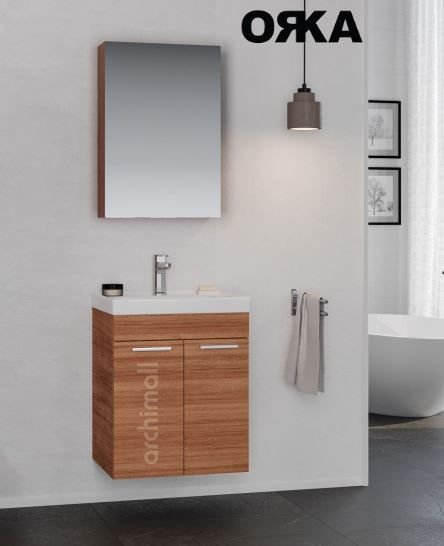 Orka Enez 65 cm Asma Banyo Dolabı