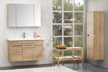 Orka Enez 100 cm Asma Banyo Dolabı