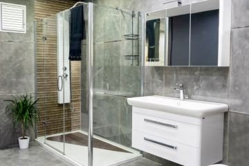 Orka Rose 100 cm Asma Banyo Dolabı
