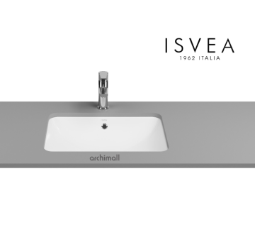 İsvea Soluzione Tezgah Altı Lavabo 56 cm Beyaz