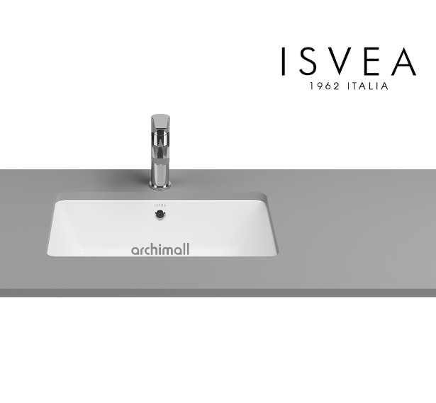 İsvea Soluzione Tezgah Altı Lavabo 50 cm Beyaz