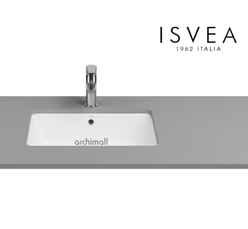İsvea Soluzione Tezgah Altı Lavabo 50 cm Beyaz