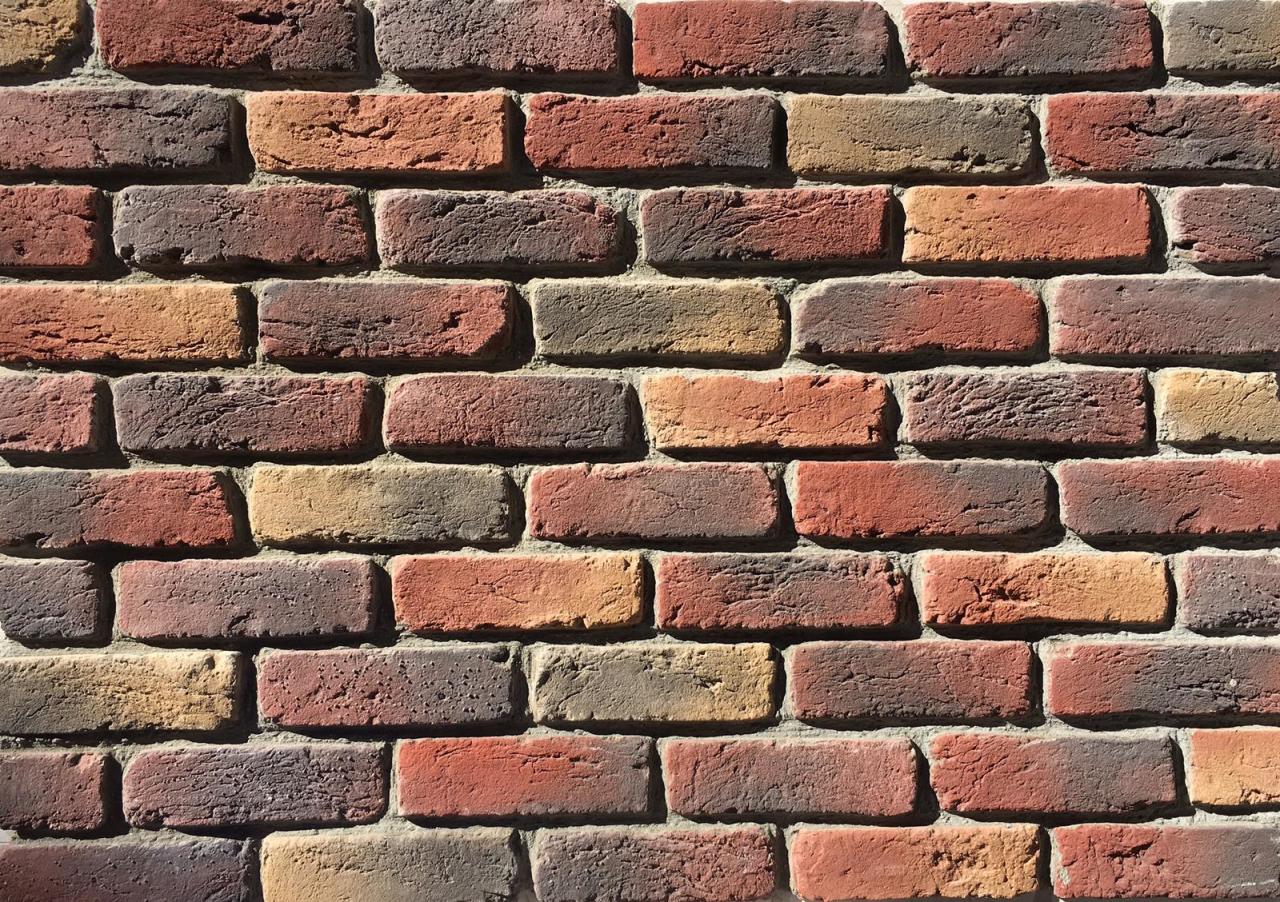Delta Mermer Kültür Taşı Kızıl Mix 9108 ( 1 m2 Fiyatı)