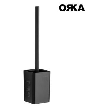 Orka Sharp Siyah Tuvalet Fırçalığı