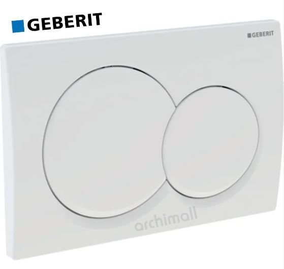 Geberit Alpha 01  Kumanda Paneli Beyaz