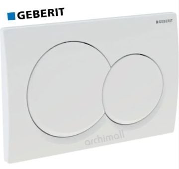 Geberit Alpha 01  Kumanda Paneli Beyaz
