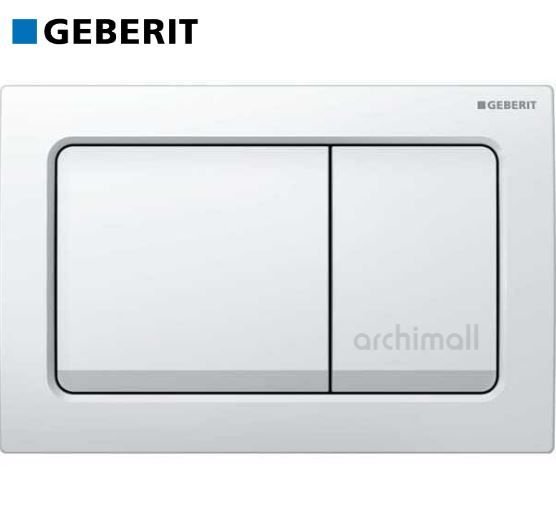 Geberit Alpha 30 Kumanda Paneli Beyaz