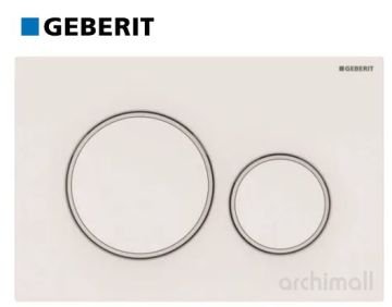 Geberit Sigma 20 Kumanda Paneli Mat Beyaz