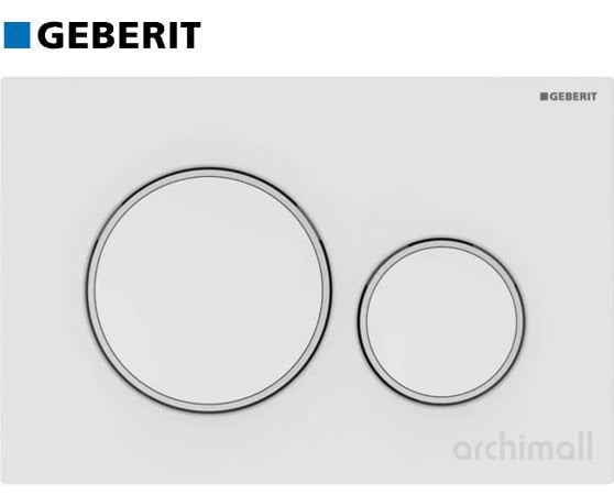 Geberit Sigma 20 Kumanda Paneli Beyaz