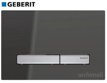 Geberit Sigma 50 Kumanda Paneli Füme Cam-Krom