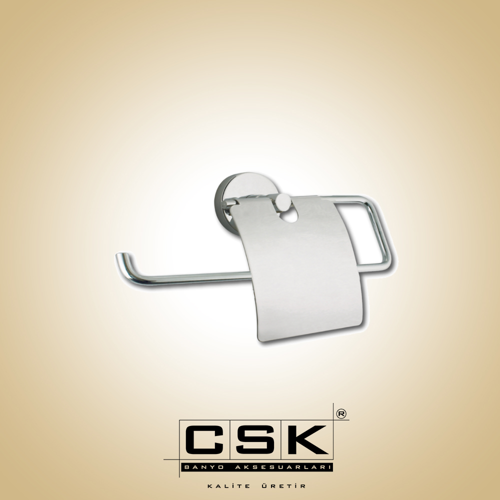 Csk Banyo Ege Kapaklı Kağıt Havluluk Krom EG2411