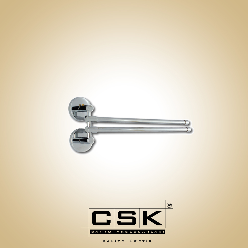 Csk Banyo Ege İkili Döner Havluluk EG2413