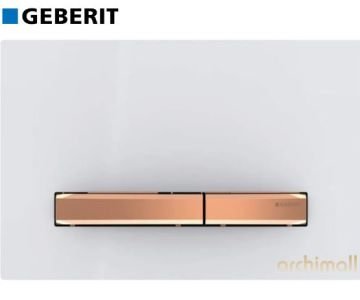 Geberit Sigma 50 Kumanda Paneli Beyaz-Bronz