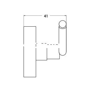 Csk Banyo Ege Hilal İkili Askılık Krom EG2424