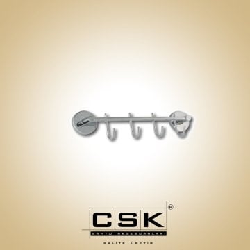 Csk Banyo Ege Dörtlü Kanca Askılık Krom EG2426