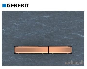 Geberit Sigma 50 Kumanda Paneli Arduvaz-Bronz