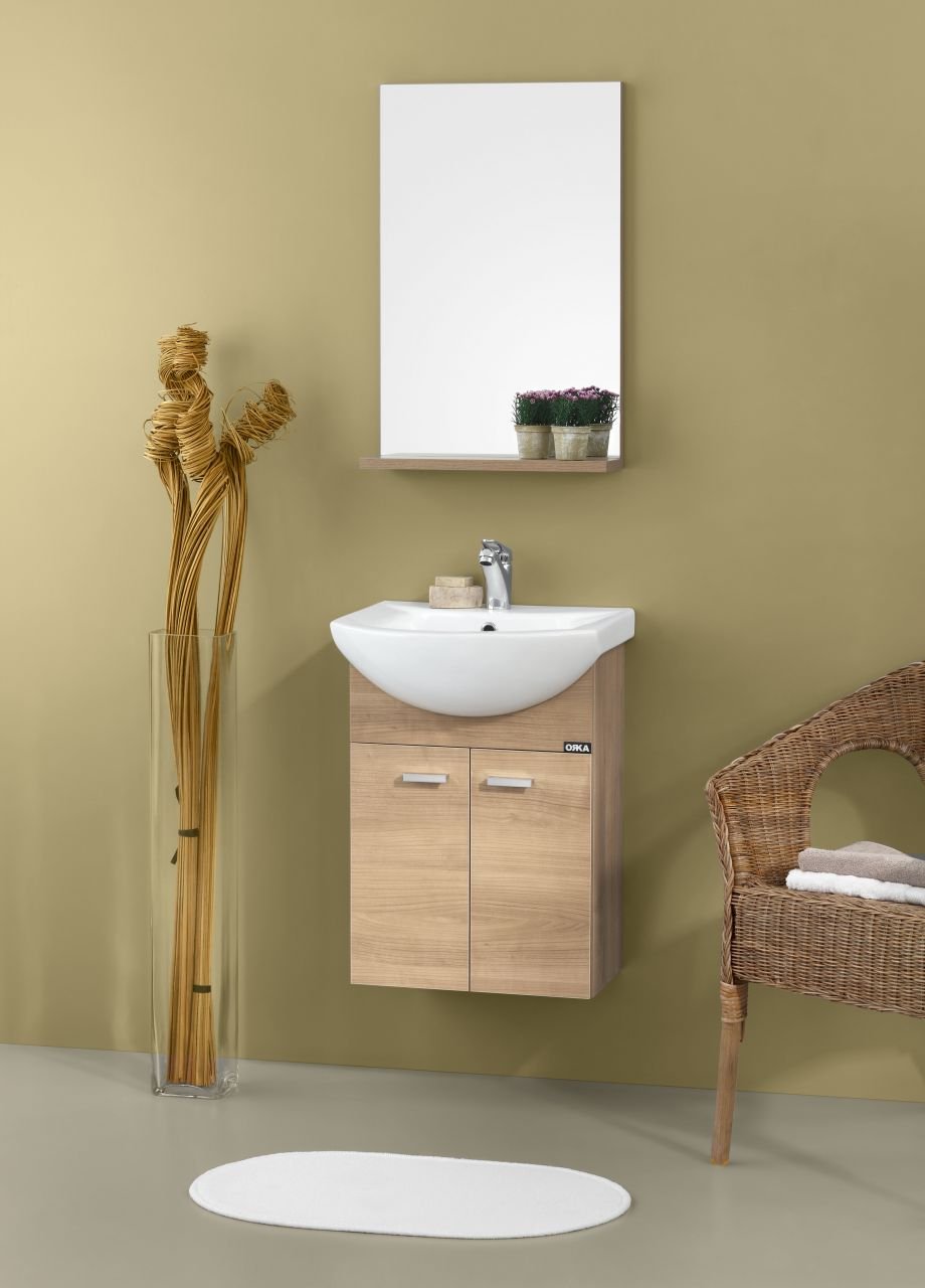 Orka Soma 45 cm Asma Banyo Dolabı