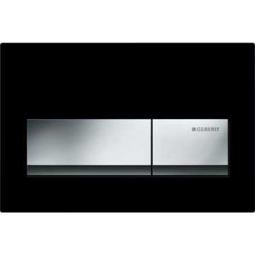 Geberit Alpha50 Kumanda Kapağı Siyah