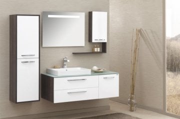 Orka Heybeli 120 cm Asma Banyo Dolabı