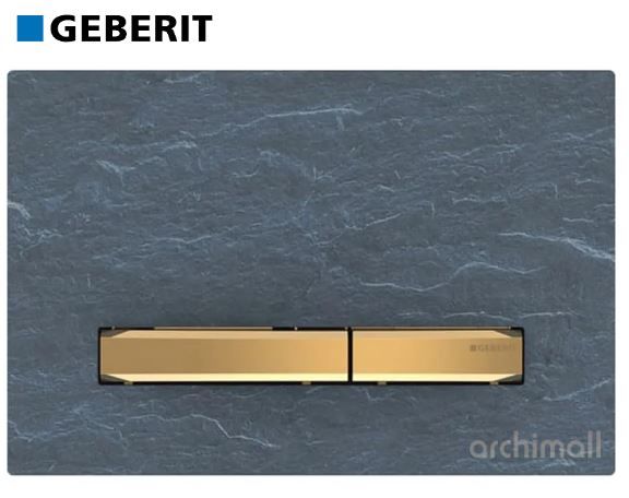 Geberit Sigma 50 Kumanda Paneli Arduvaz-Pirinç