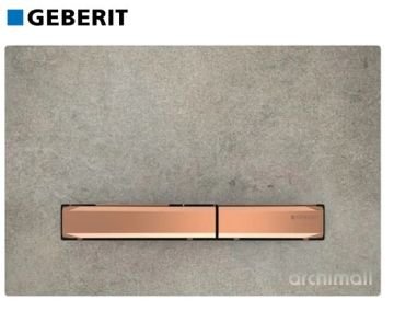 Geberit Sigma 50 Kumanda Paneli Beton-Bronz