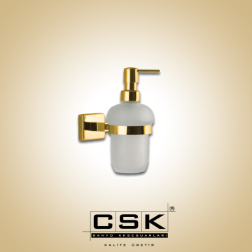 Csk Banyo Aksu Sıvı Sabunluk Altın AKS12213