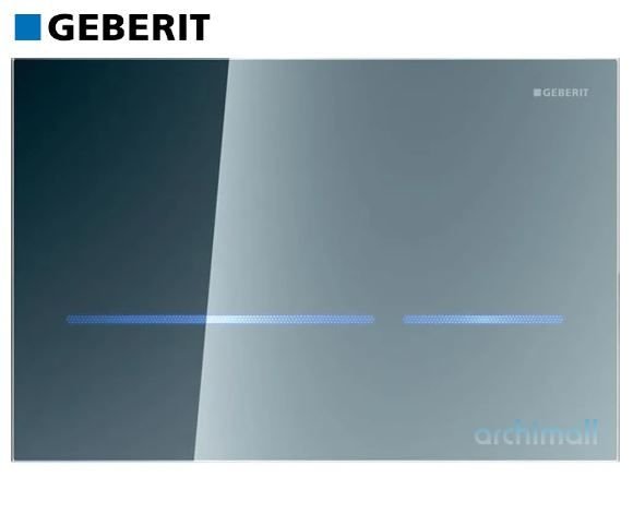 Geberit Sigma 80 Kumanda Paneli Füme-Reflektif Cam 12 cm