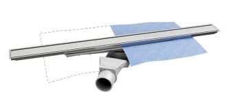Evimetal Zetline 60 cm Duş Kanalı Yandan Çıkışlı