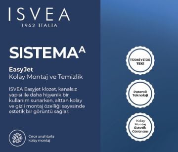 İsvea SistemaA Asma Klozet Seti