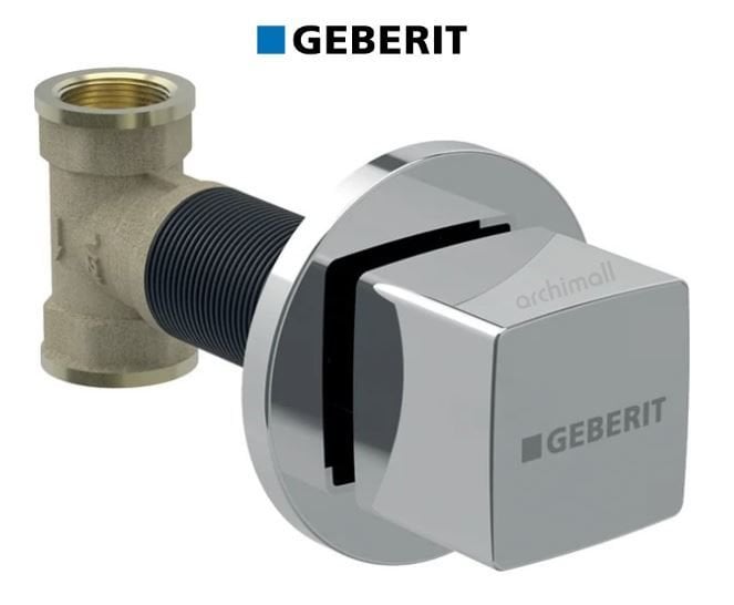 Geberit Kare Ankastre Stop Valf